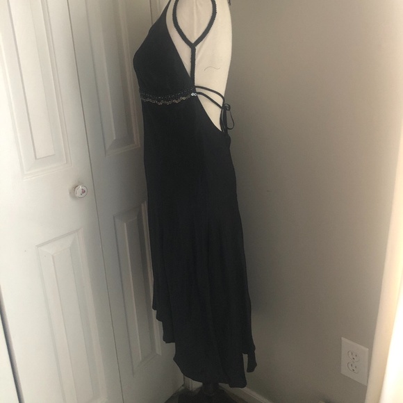 Marciano Black Silk Dress - Picture 6 of 9